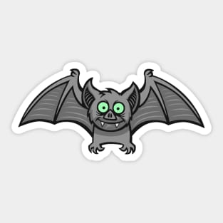 Cute Cartoon Bat Sticker